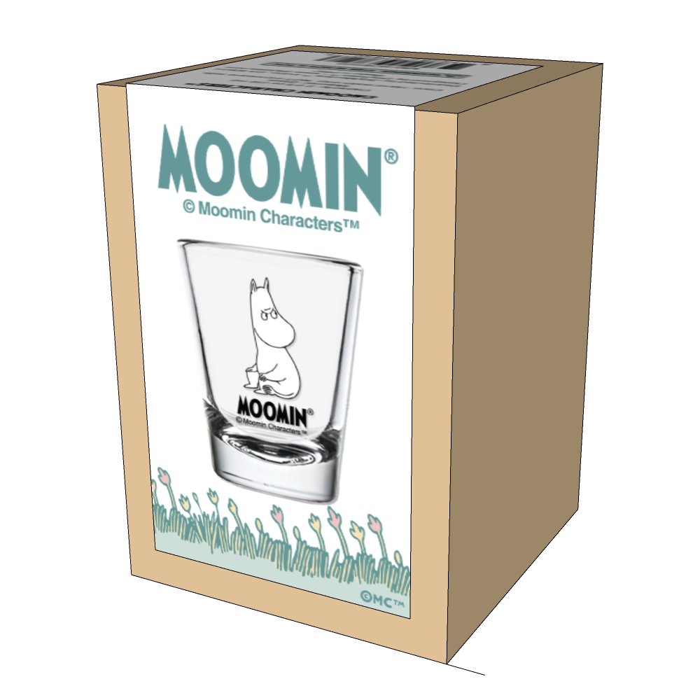 Moomin Shot Glass - Moody Moment