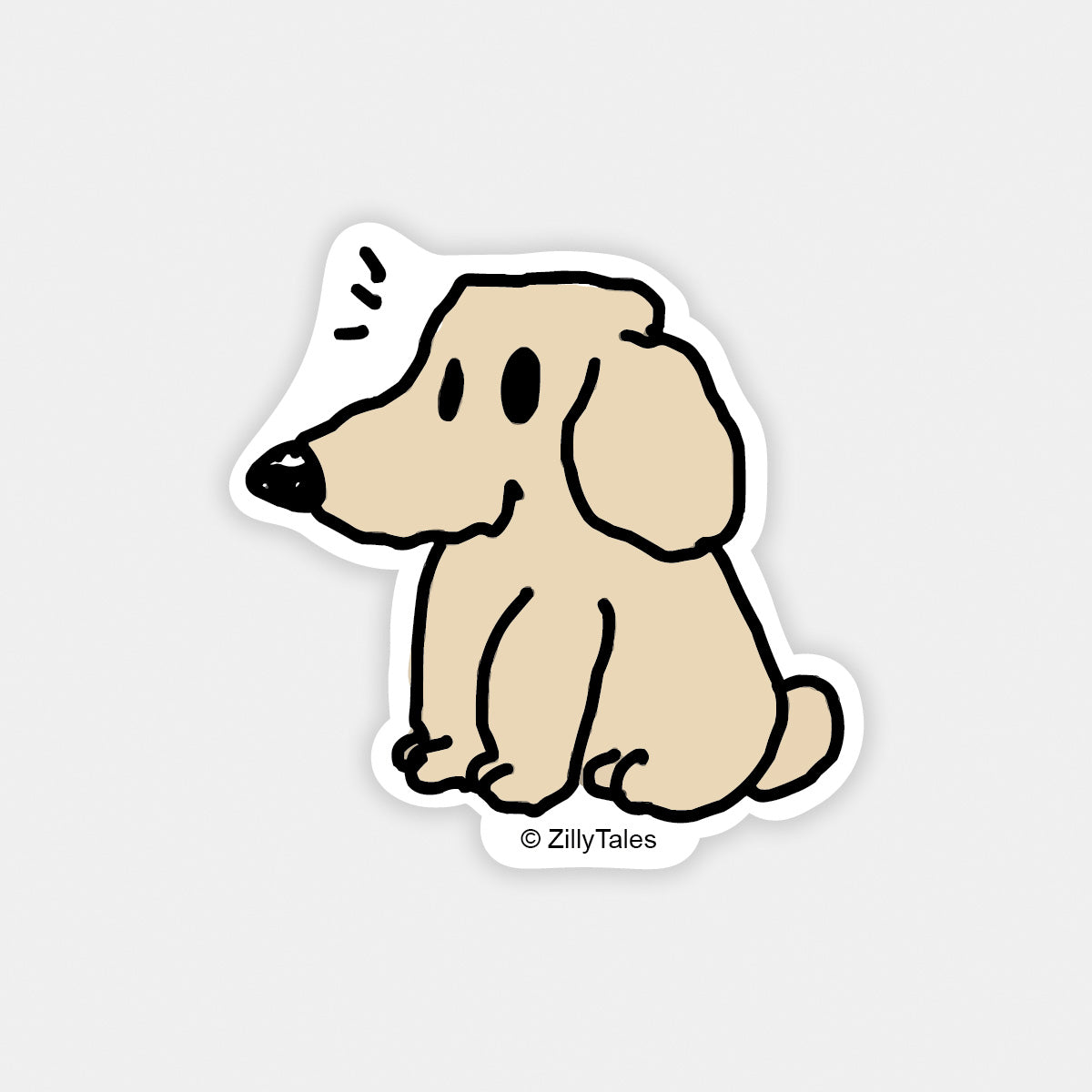Sora the Dog Sticker