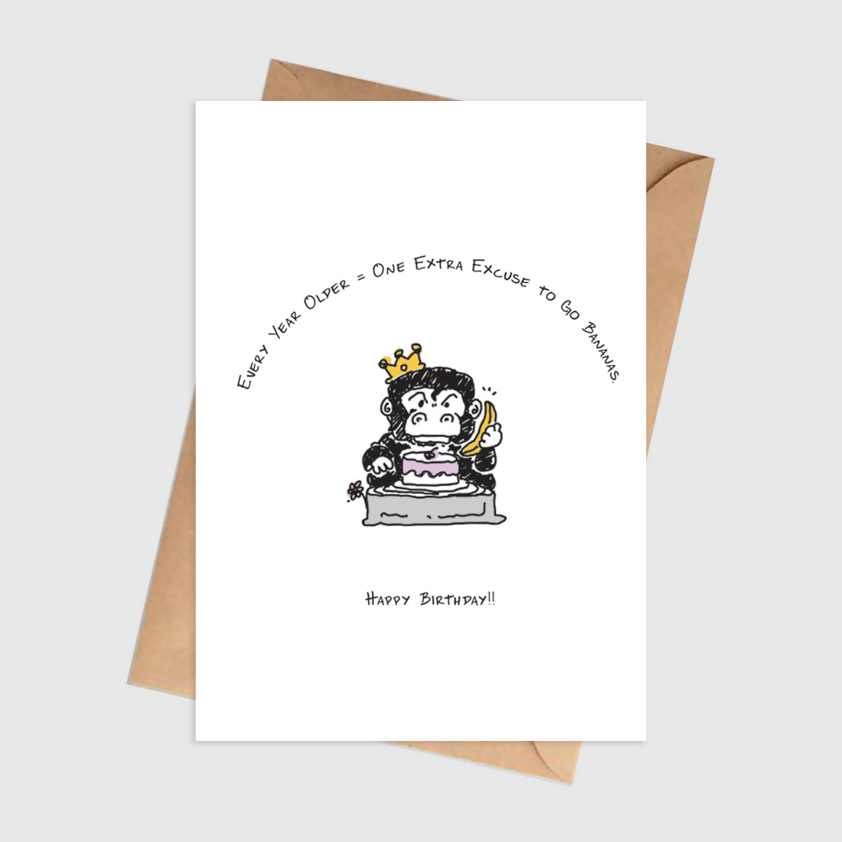 Excuse To Go Bananas Birthday Card
