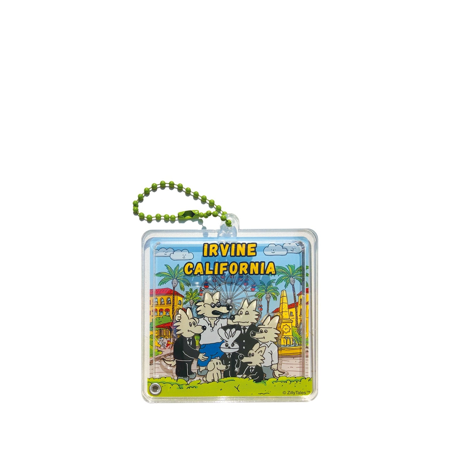 Civic Slicks Irvine Keychain