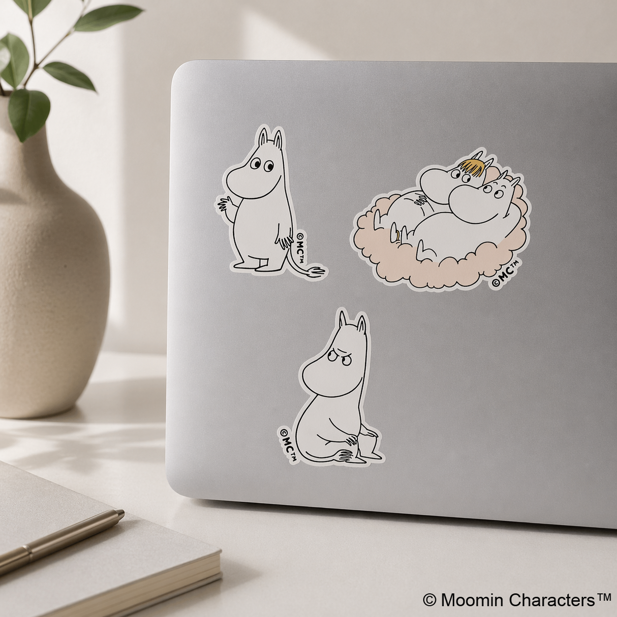 Moomin Character Sticker - Moody Moment