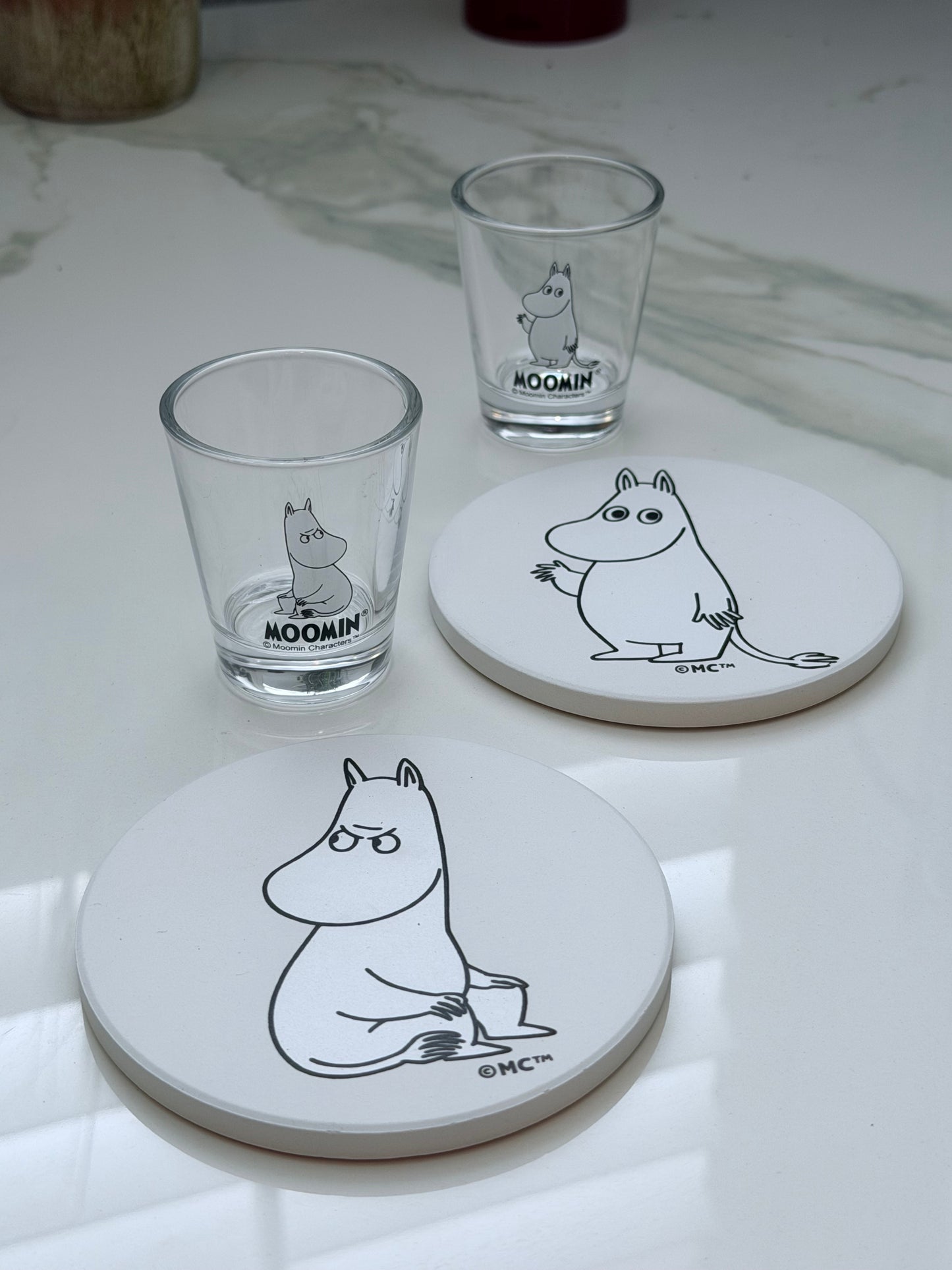 Moomin Shot Glass - Moody Moment