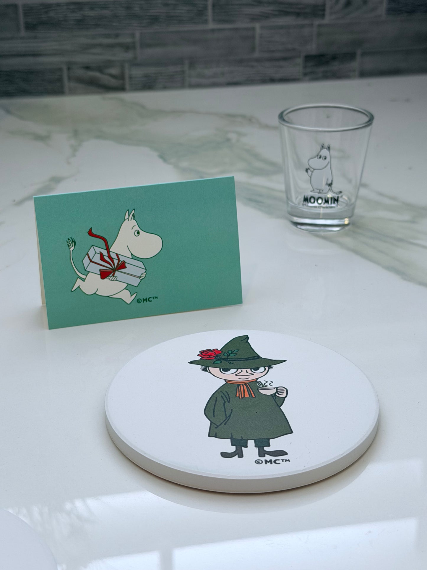 Moomin Mini Greeting Card - Gift Mission