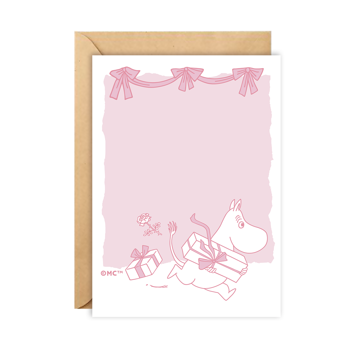 Moomin Greeting Card - Gift Mission
