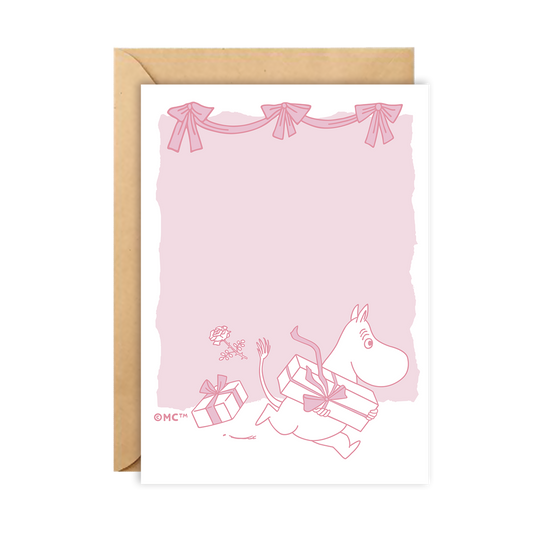 Moomin Greeting Card - Gift Mission