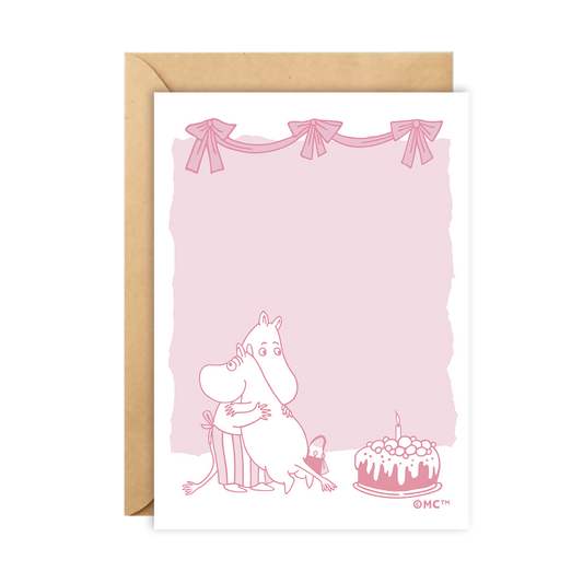 Moomin Greeting Card - Hugging with Moominmamma
