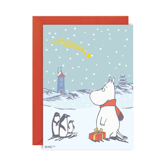 Moomin Greeting Card - A Winter Wish