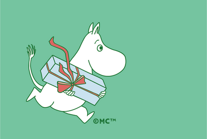 Moomin Mini Greeting Card - Gift Mission