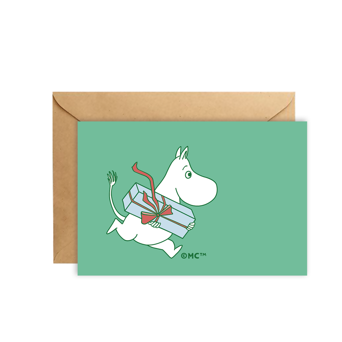 Moomin Mini Greeting Card - Gift Mission
