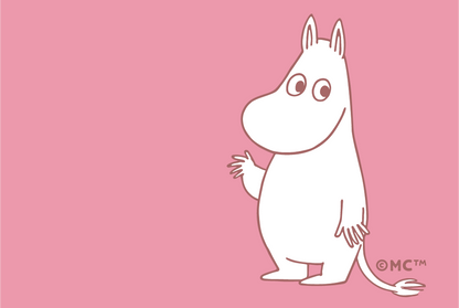 Moomin Mini Greeting Card - Friendly Wave