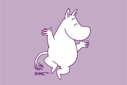 Moomin Mini Greeting Card - Happy Dancing