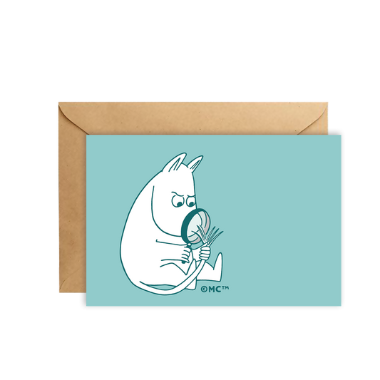 Moomin Mini Greeting Card - Curious Tail