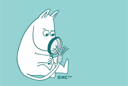 Moomin Mini Greeting Card - Curious Tail