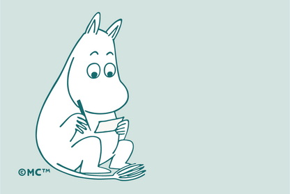 Moomin Mini Greeting Card - A Little Letter