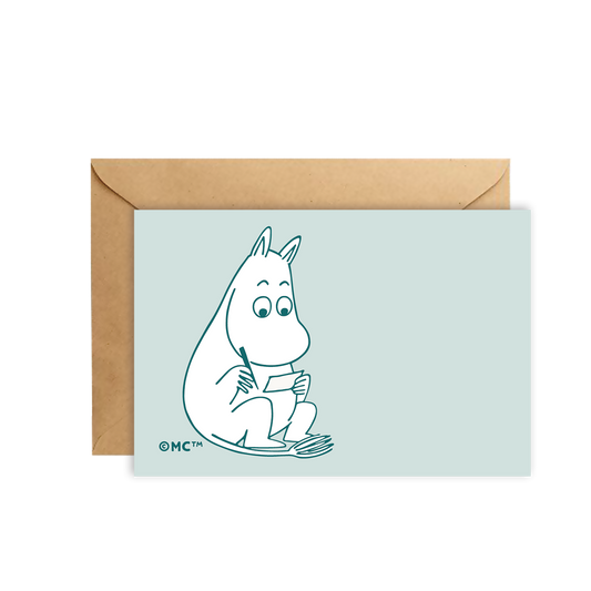 Moomin Mini Greeting Card - A Little Letter