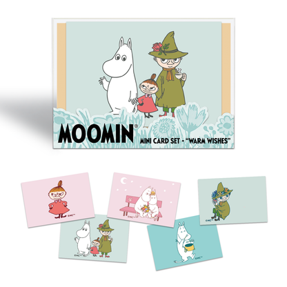 Moomin Mini Greeting Card Set - Warm Wishes