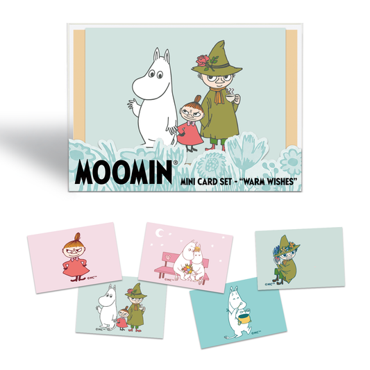 Moomin Mini Greeting Card Set - Warm Wishes