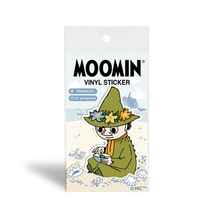 Moomin Character Sticker - Tea Break with Snufkin
