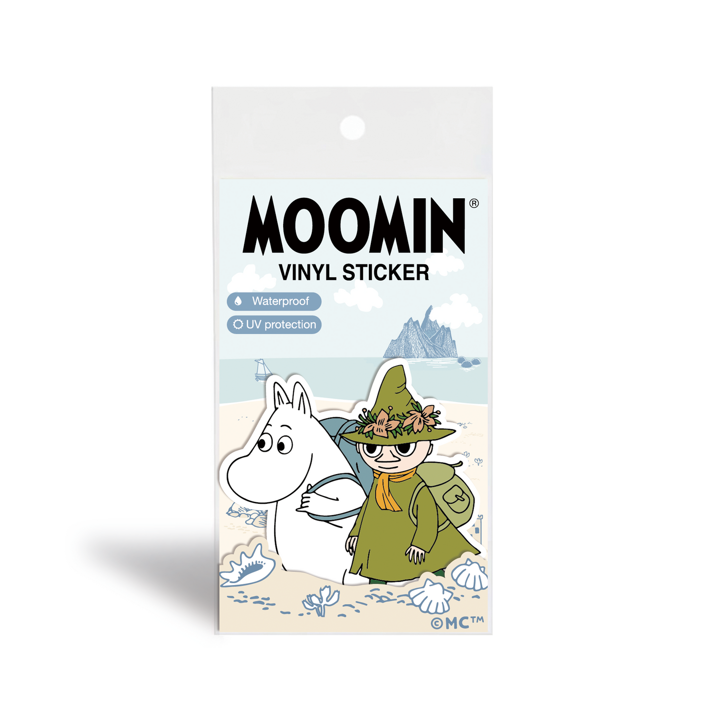 Moomin Character Sticker - Journey Together with Snufkin