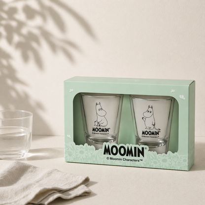 Moomin Shot Glass Duo Gift Set