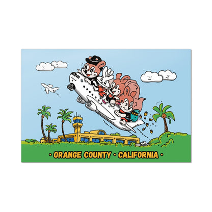 Runway Rumble Irvine Postcard