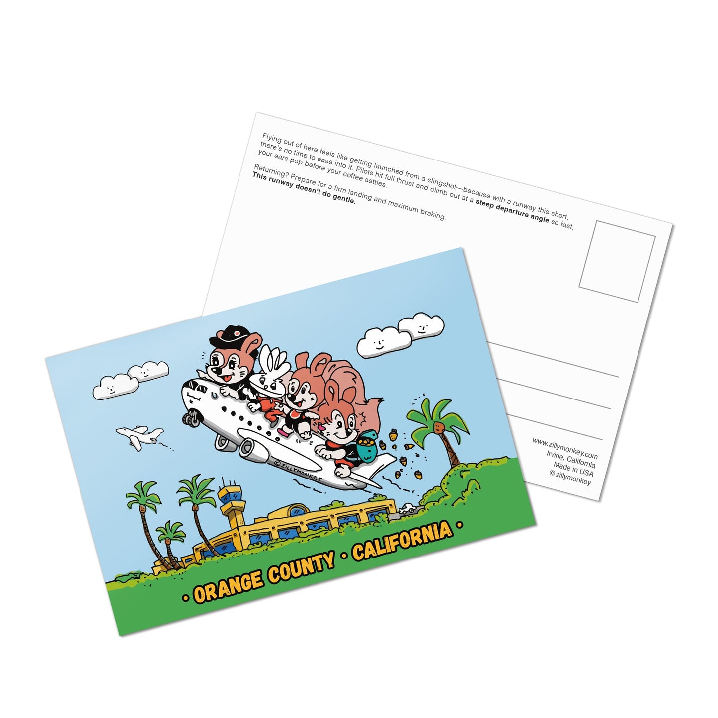 Runway Rumble Irvine Postcard