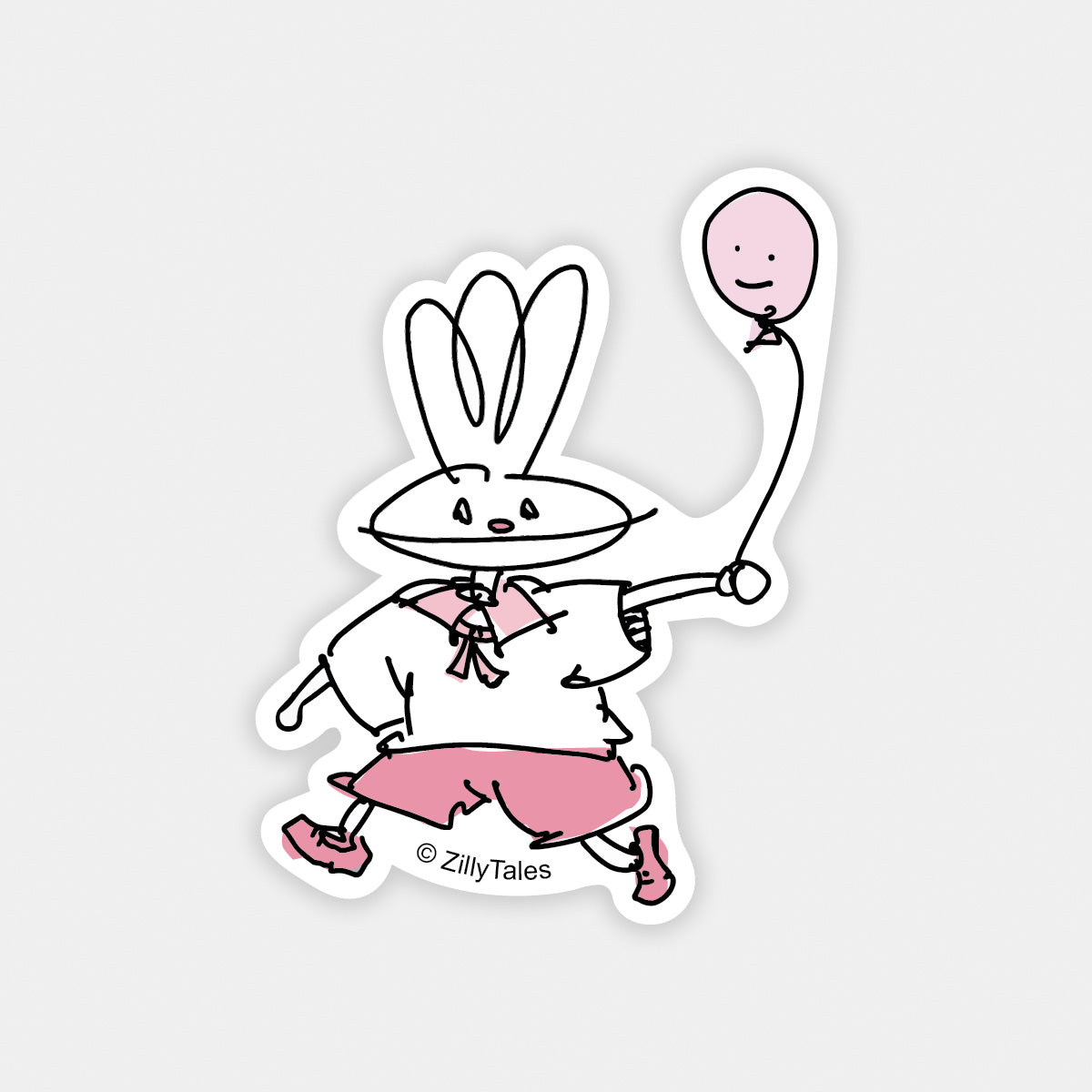 3ERs with Balloon Sticker