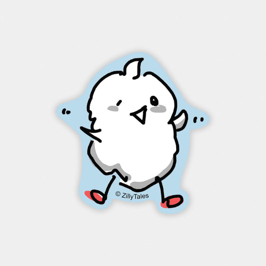 Ghost Dancing Sticker