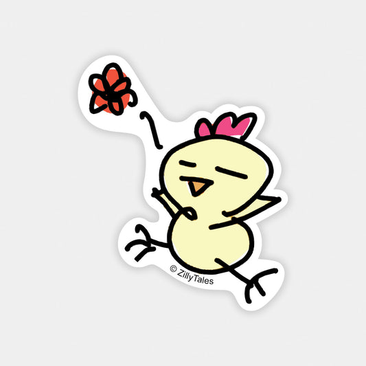 Pip with Bloom Sticker