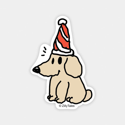 Sora with Holiday Hat Sticker