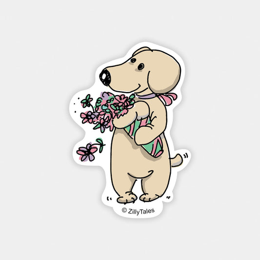 Sora with Flower Sticker