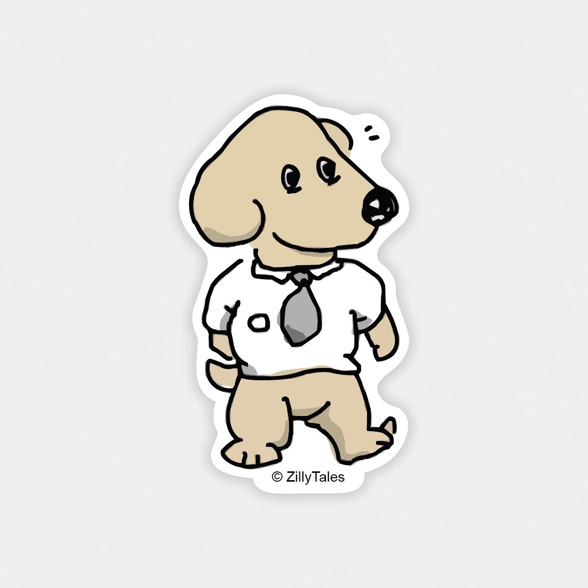 Sora With Tie Sticker