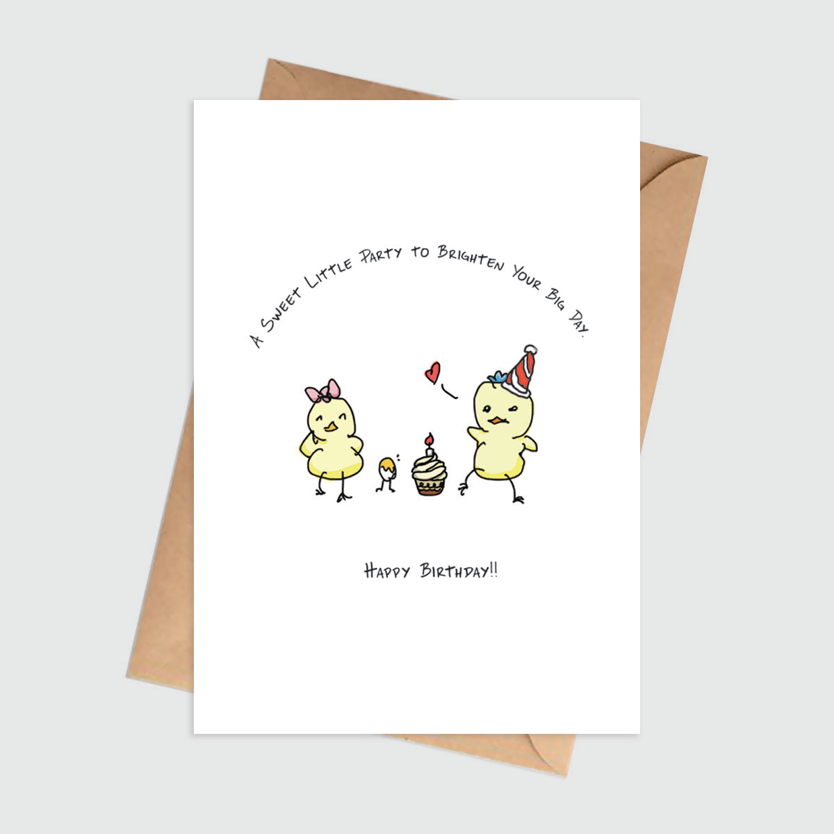 A Sweet Little Party to Brighten Your Big Day Birthday Card