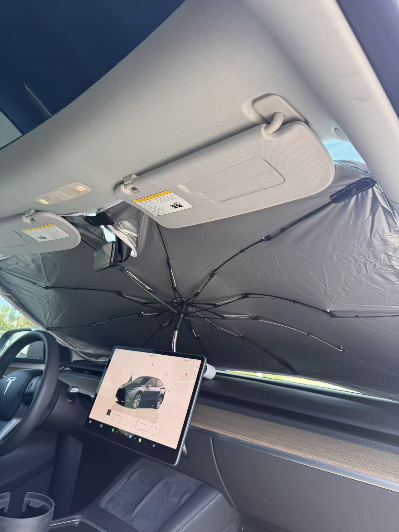 Moomin Windshield Car Sunshade Umbrella