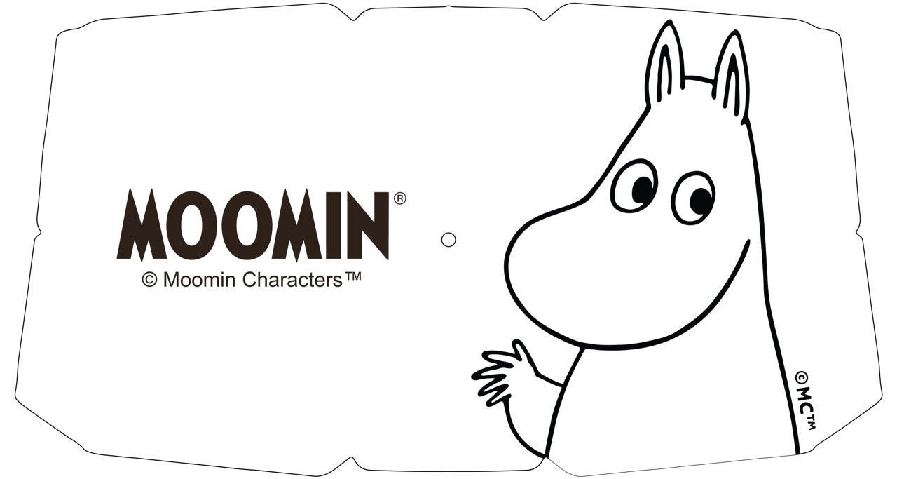 Moomin Windshield Car Sunshade Umbrella