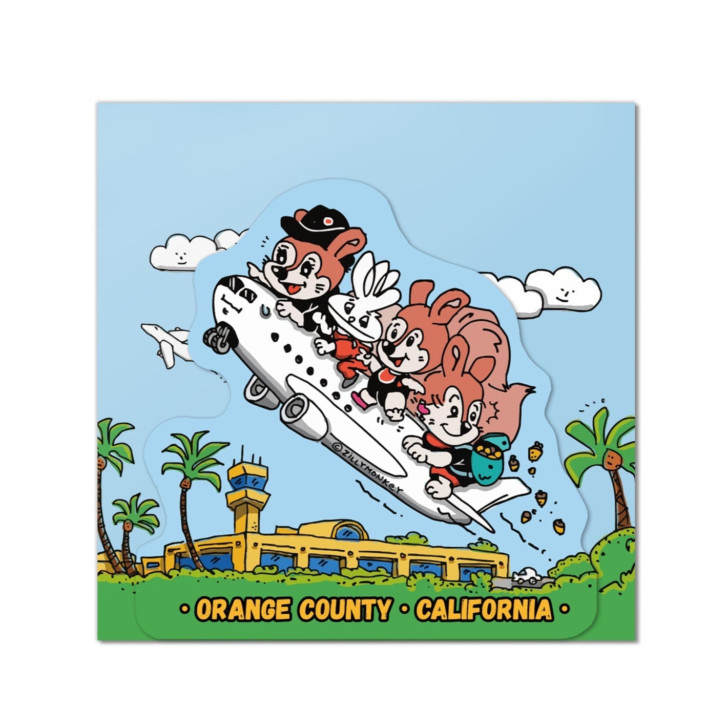 Runway Rumble Irvine Sticker