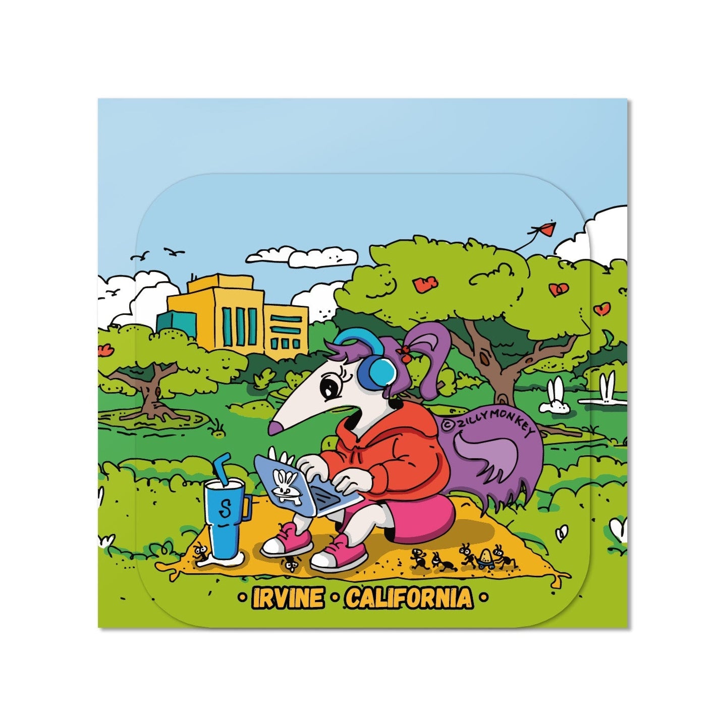 Anthill Chronicles Sticker, Irvine College Student Life | ZillyTales