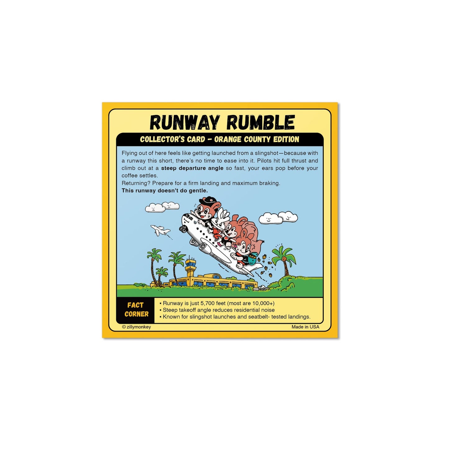 Runway Rumble Irvine Sticker