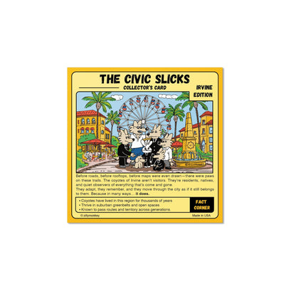 Civic Slicks Irvine Sticker