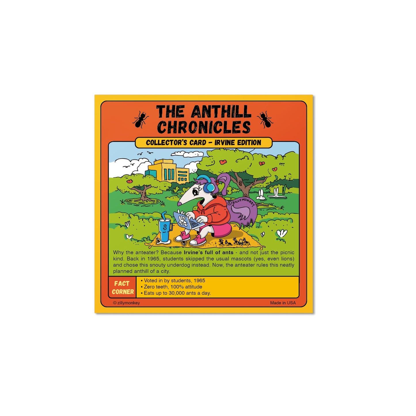 Anthill Chronicles Irvine Sticker